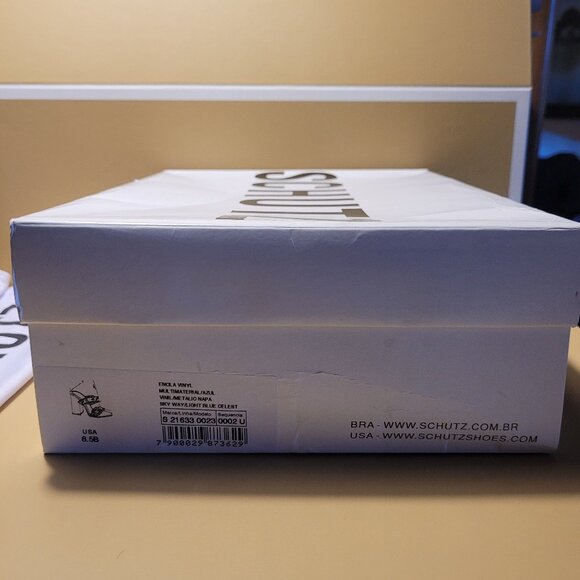 $89 NWT (7) SCHUTZ Buckle Leather Sandals - Picture 7 of 7